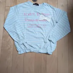 新品 DOLLY RIBBON ボーダー 長袖Tシャツ 140cm