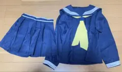 ネイビー セーラー服上下 Lサイズ