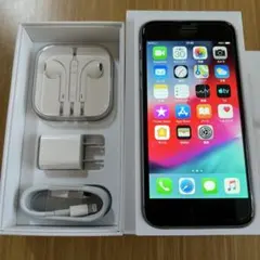 ※難あり iPhone6・スペースグレイ・64GB・本体、未使用付属品付き