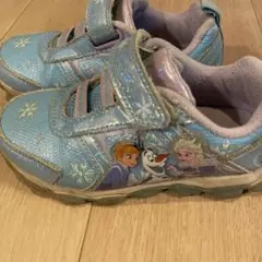 アナ雪　スニーカー　17センチ　エルサ　アナと雪の女王
