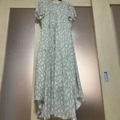 MOUSSY 花柄ワンピース