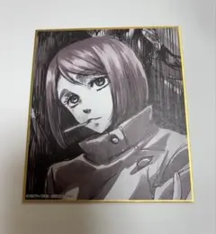 呪術廻戦展 アニメーション 家入硝子 懐玉・玉折 ミニ色紙