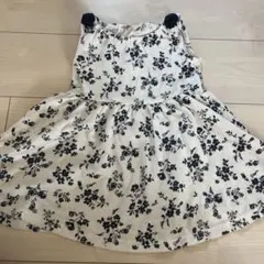 HusHush花柄 ノースリーブワンピース 100 夏服