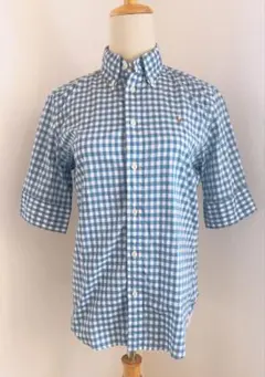 ラルフローレン★数回着用のみの美品★ギンガムチェックボタンダウンシャツ