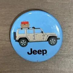 【非売品】Jeep ラングラー 缶バッジ
