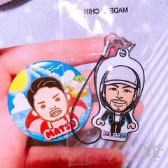 松本利夫 ベビー缶バッジ クリーナー