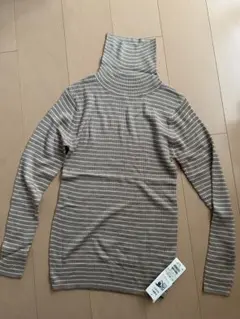 SM2 リブタートルネックニット