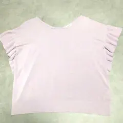 半袖フリル　サマー ニットのサムネイル
