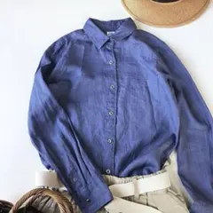 AMERICAN RAG CIE アメリカンラグシー　美品　リネンシャツのサムネイル