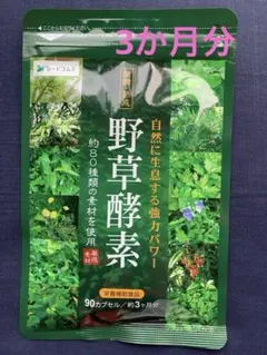 野草酵素 90カプセル　約3ヶ月分