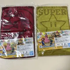 マリオ 1番くじ F賞 タオル マリオ スター