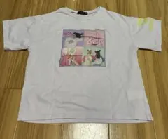Lovetoxic 半袖Tシャツ 薄紫 M 150cm