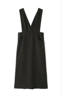 Natural Beauty Basic プランジネックジャンパースカート