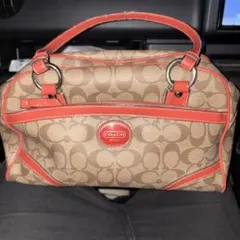 Coach ミニボストン手持ちバック