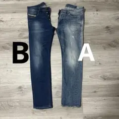 Diesel デニムパンツ 2色セット