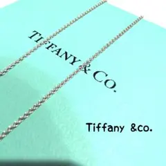 Tiffany & Co. ティファニー ネックレス あずきチェーン シルバーのサムネイル
