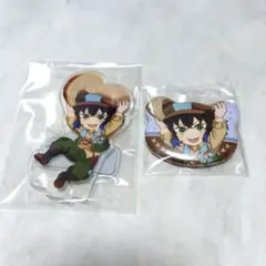 鬼滅の刃 嘴平伊之助 缶バッジ アクスタ