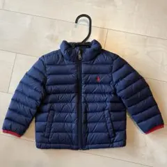 【クリーニング済】ラルフローレン　ダウン　90cm