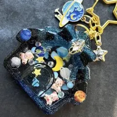 ♡ギャラクシーのおうちのシェイカーキーホルダー♡