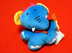 たべっ子どうぶつ 青い象 ぬいぐるみ