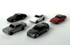 コーヒーのおまけ（WONDA？）　日産GTR　ハコスカGTRなど　 5台セット