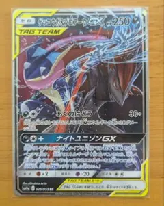 ゲッコウガ＆ゾロアークGX RR SM9a ナイトユニゾン 025/055