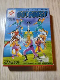 Nintendo ゲームボーイ KONAMI アウトバースト　箱説有