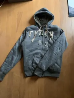 Abercrombie & Fitch 厚手パーカーヴィンテージ Lグレー