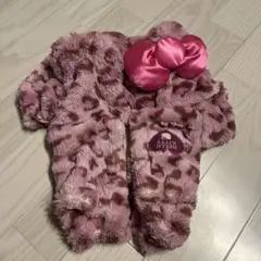 ユニバ USJ マフラーハット キティーちゃん ファンキャップ ヒョウ柄