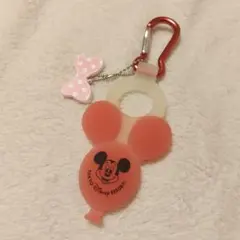 플라스틱 병 홀더 미키 풍선 카라비나 포함
