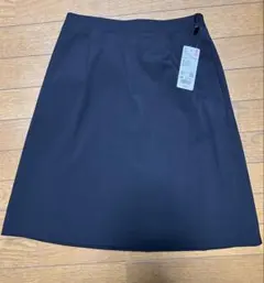 【✨新品UNIQLO 】ストレッチフレアスカート ブラック ウエスト64cmのサムネイル