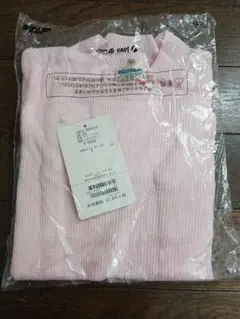 新品未開封bebeベベeasy freak長袖Tシャツ ピンク100cm