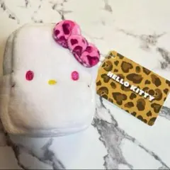 SANRIO サンリオ　ハローキティ　ヒョウ柄　ピンク　日本限定　ミニポーチ