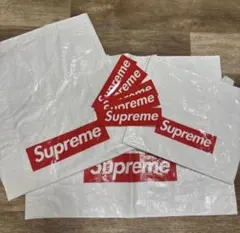 Supreme ショップ袋　SML ステッカー