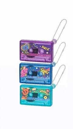 bt21カセットテープチャーム3個セット