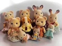 シルバニアファミリー 人形10体セット