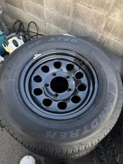 ジムニーシエラ スペアタイヤホイール タイヤ4本付き