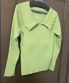 スコットクラブ　系列　アーガ　aga 長袖ニット Mサイズ