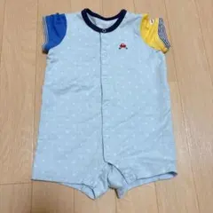 【美品】ミキハウス　ロンパース　70サイズ　半袖