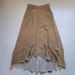 BLENHEIM ロングスカート ベージュ