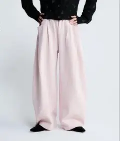 5ポケットスウェットコクーンパンツ　ジーナシス　新品未使用　今季新作