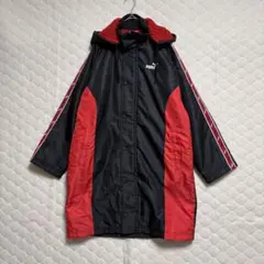 プーマ　裏ボア　ベンチコート　中綿入り　パデットジャケット　160