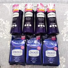 DEOCO　ボディクレンズ本体４点　ボディクレンズシート３点のサムネイル