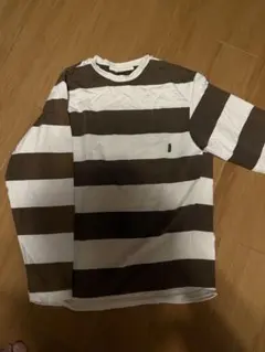 希少90s Old Stussy 白タグ USA製 ボーダー Tシャツ