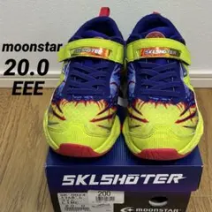 男の子　20.0 スニーカー　ムーンスター　moonstar 運動靴　幅広　3E
