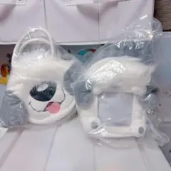 ディズニー　アリエル　マックス　犬　バック　ポーチ　巾着