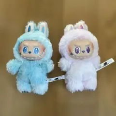 正規品　THE MONSTERS ぬいぐるみ マスコット 2種セット　ラブブ