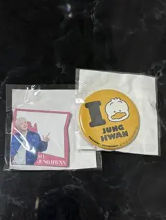 treasure ジョンファン 缶バッジ 付箋