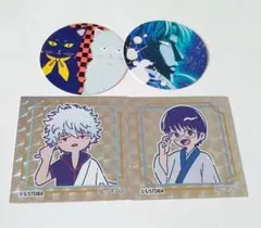 銀魂　れとぽぷ　特典ステッカー　フレークシール　大銀魂展　坂田銀時　桂小太郎