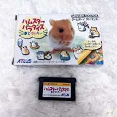 GBA ハムスターパラダイス あどばんちゅ 箱付 動作確認済